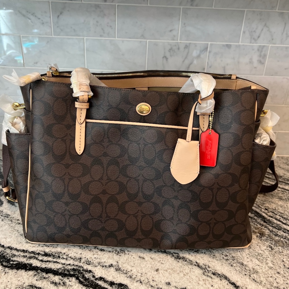 Coach Diaper Bag / Overnight Bag ~ New with Tags!